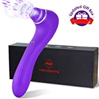  - Masajeador Portátil- 10 Modos de Frecuencia- Silicona Suave- Impermeable- Carga USB